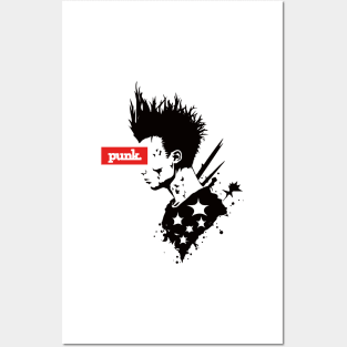 Young Punk Posters and Art